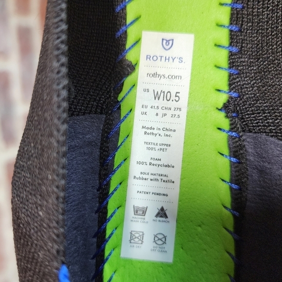 Rothy’s Black Loafers 10.5 - Picture 8 of 10